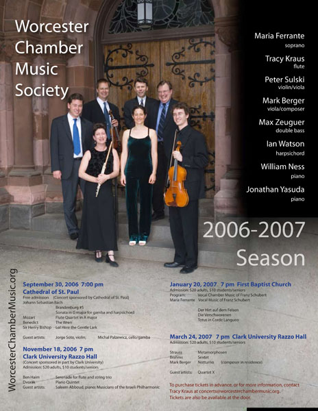 worcester chamber music society concert poster